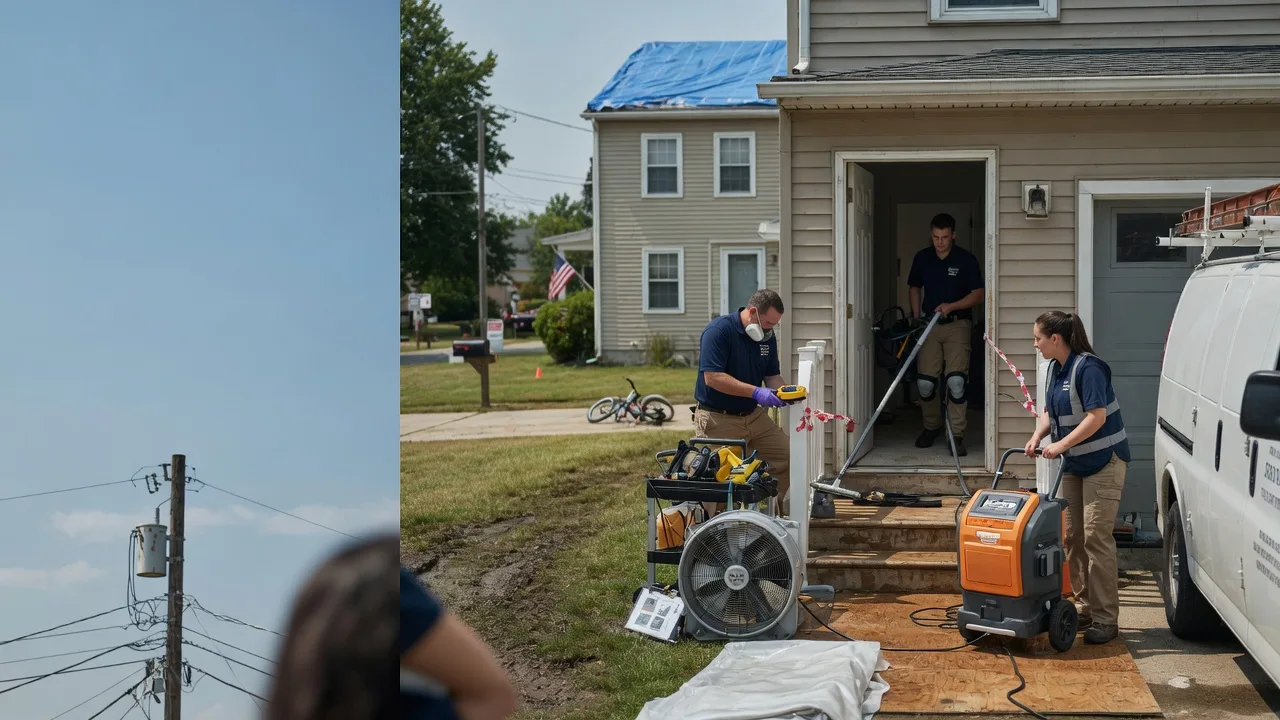 Water Damage Repair in Cedar Point, KS near me
